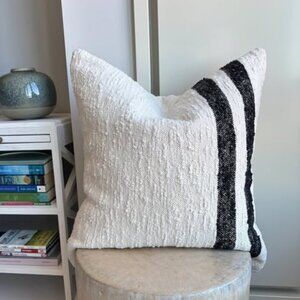 Arhaus pillow + insert 22" x 22"